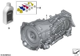 AUTOMATIC TRANSMISSION GA8HP60X diagram for BMW X7 G07 LCI 40iX
