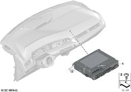 เฮดยูนิตรุ่นพิเศษ 4 diagram for BMW X1 U11 18d