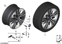 BMW LA WHEEL AERODYNAMICS 906 - 20