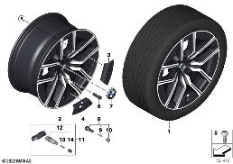 BMW LA WHEEL AERODYNAMICS 907M - 20
