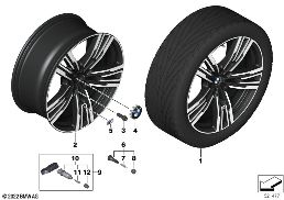 BMW LA WHEEL STAR SPOKE 908M - 21