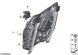 DOOR WINDOW LIFTING MECHANISM FRONT