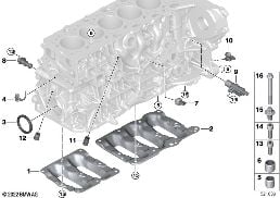 ENGINE BLOCK MOUNTING PARTS