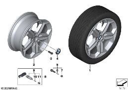 BMW LA WHEEL STAR SPOKE 865 - 18
