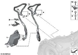 TRANSMISSION OIL COOLER/OIL COOLER LINE