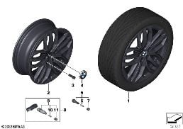 BMW LA WHEEL DOUBLE SPOKE 879 - 18