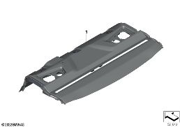 JK EDITION REAR SHELF ALCANTARA, KA602