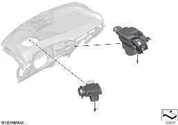 AIR CONDITIONING CONTROL diagram for BMW X2 U10 18d