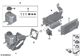 POWER BRAKE diagram for BMW 5 Series G60 Sedan 530e
