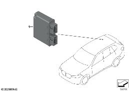 Centralina sensore ad ultrasuoni diagram for BMW X5 M F95 X5 M