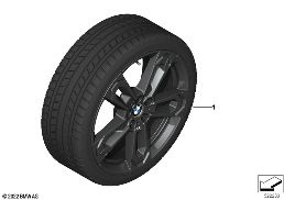 ウィンター コンプリート ホイール M ダブルスポーク871M - 19