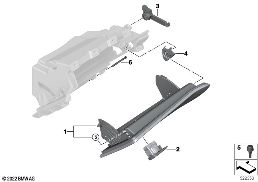 GLOVE BOX diagram for BMW 3 Series G28 Sedan LCI 325LiX