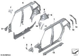 BODY-SIDE FRAME-PARTS