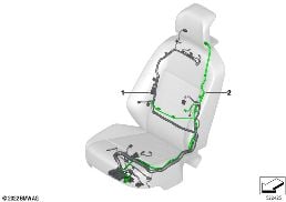 WIRING HARNESS, SEAT, FRONT