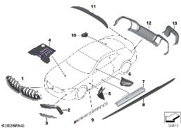 M PERFORMANCE AERODYNAMICS ACC.PARTS