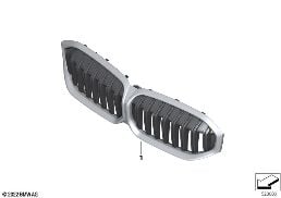 GRILLE diagram for BMW 3 Series G21 Touring LCI 320d