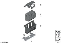 Supercap 48 Volt diagram for BMW 7 Series G70 M760eX