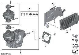 Remtoestel diagram for BMW X1 U11 18i