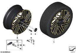 MINI LA WHEEL UNTOLD SPOKE 665 - 18