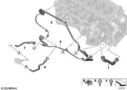 COOLING SYSTEM - ENGINE COOLANT HOSES