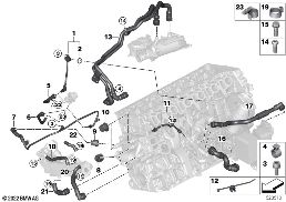 COOLING SYSTEM - ENGINE COOLANT HOSES