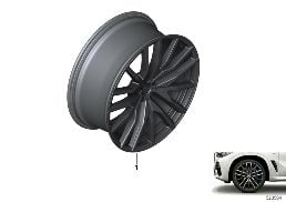 INDIVIDUAL LA WHEEL, KA586 diagram for BMW X5 G05 30dX