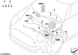 SUPPLY CABLE MAIN WIRING HARNESS