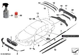 M PERFORMANCE AERODYNAMICS ACC.PARTS