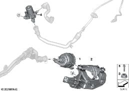ELECTRICAL COMPONENTS diagram for BMW 5 Series G61 Touring 520d