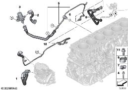 COOLING SYSTEM - ENGINE COOLANT HOSES
