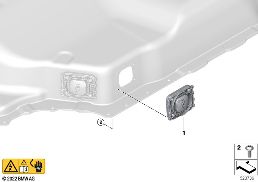 Ontgassingseenh. hoogvolt. accueenheid diagram for BMW Rolls-Royce Spectre Coupé RR25 Spectre