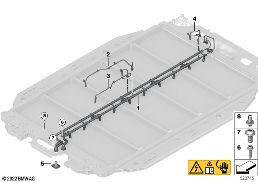 Radiateur hoogvoltage-accu diagram for BMW Rolls-Royce Spectre Coupé RR25 Spectre