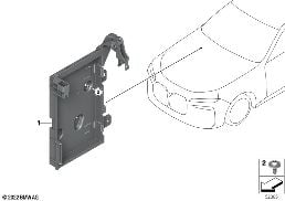 Mocowanie Basic Central Platform BCP diagram for BMW 7 Series G70 740iX