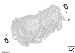 OUTPUT ALL-WHEEL DRIVE GA8HP60XMH/80XMH diagram for BMW X7 G07 LCI 40iX
