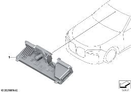 CAMERA BMW PERSONAL COPILOT LOW diagram for BMW 5 Series G61 Touring i5 eDrive40