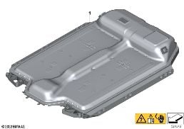 Sats med högspänningsbatterienhet diagram for BMW iX3 G08 BEV iX3