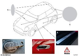 MINI TOOLBOX CUSTOMIZED diagram for BMW MINI Countryman F60 Cooper