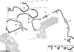 FUEL TANK BREATHER VALVE diagram for BMW 2 Series F23 LCI 218i