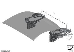 HARDTOP, RETRACTABLE diagram for BMW Z4 E89 35i