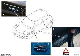 Camden 에디션 diagram for BMW MINI Cabrio F57 LCI JCW