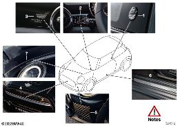 Verze Jubilee UAE diagram for BMW MINI F56 LCI Cooper