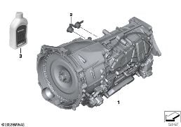 AUTOMATIC TRANSMISSION GA8P80PH diagram for BMW 5 Series G60 Sedan 530e