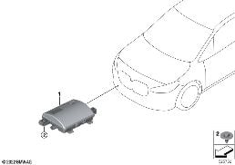 Vehicle Sound Generator diagram for BMW X1 U11 30eX