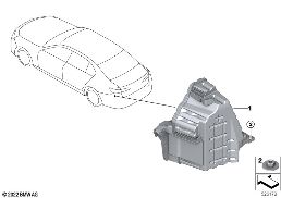 Pojedyncze części subwoofera diagram for BMW 7 Series G70 M760eX