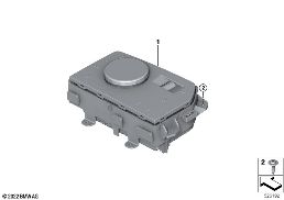 Kontroler diagram for BMW 7 Series G70 740iX