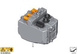 Akumulator wysokiego napięcia CCU diagram for BMW 7 Series G70 M760eX