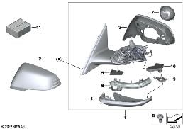EXTERIOR MIRROR (S760A)