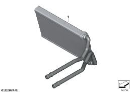 HEAT EXCHANGER diagram for BMW 5 Series G68 Sedan i5 eDrive40L