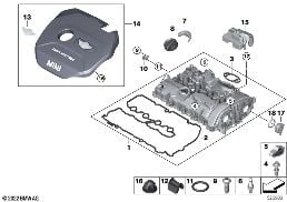 CYLINDER HEAD COVER/MOUNTING PARTS