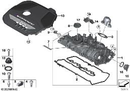 CYLINDER HEAD COVER/MOUNTING PARTS